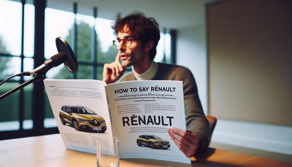 Cómo Se Dice Renault En Francés: Pronunciación Correcta Oficial