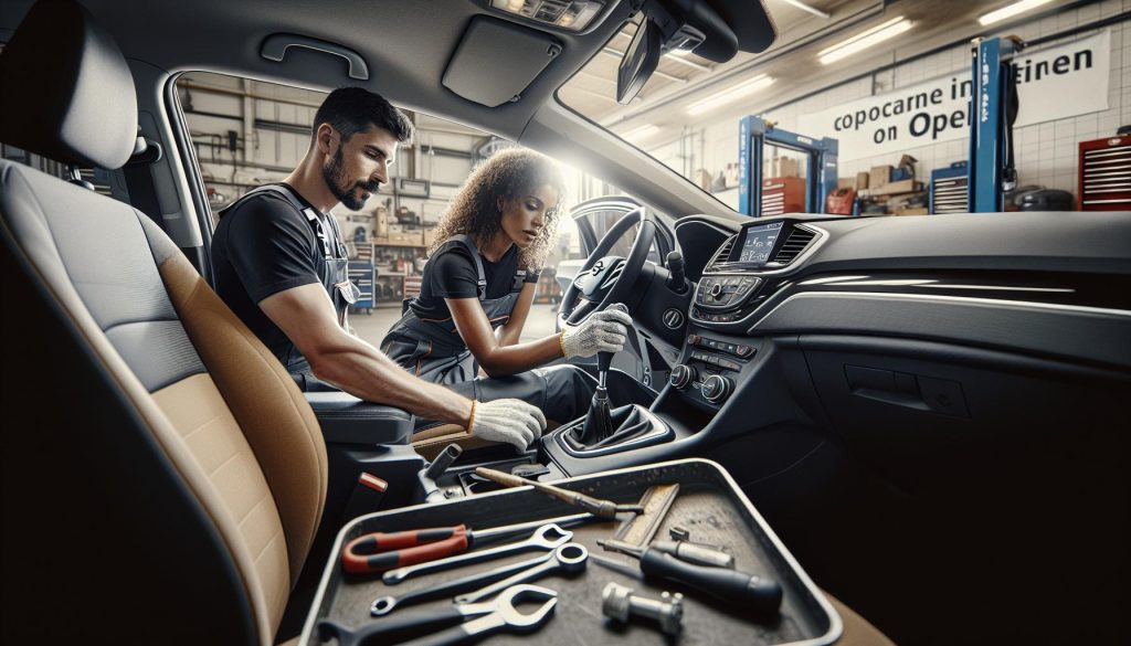 Palanca de Cambios Opel Astra H: Reparación y Reemplazo