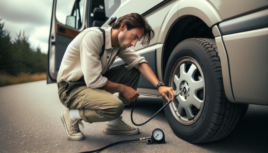 Ajustar Presión Neumáticos Renault Trafic: Procedimiento