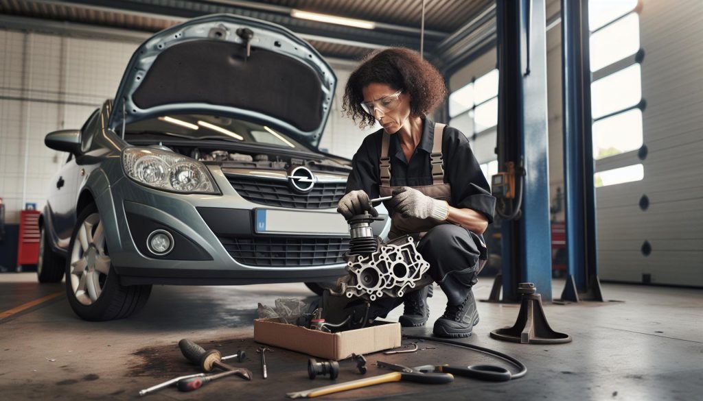 Cómo Cambiar el Taco Motor de Opel Corsa de Abajo