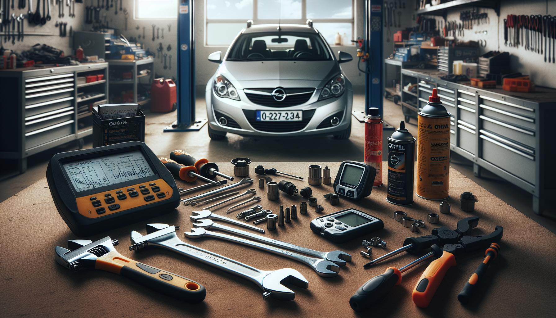 Herramientas necesarias para reparar el Opel Tigra