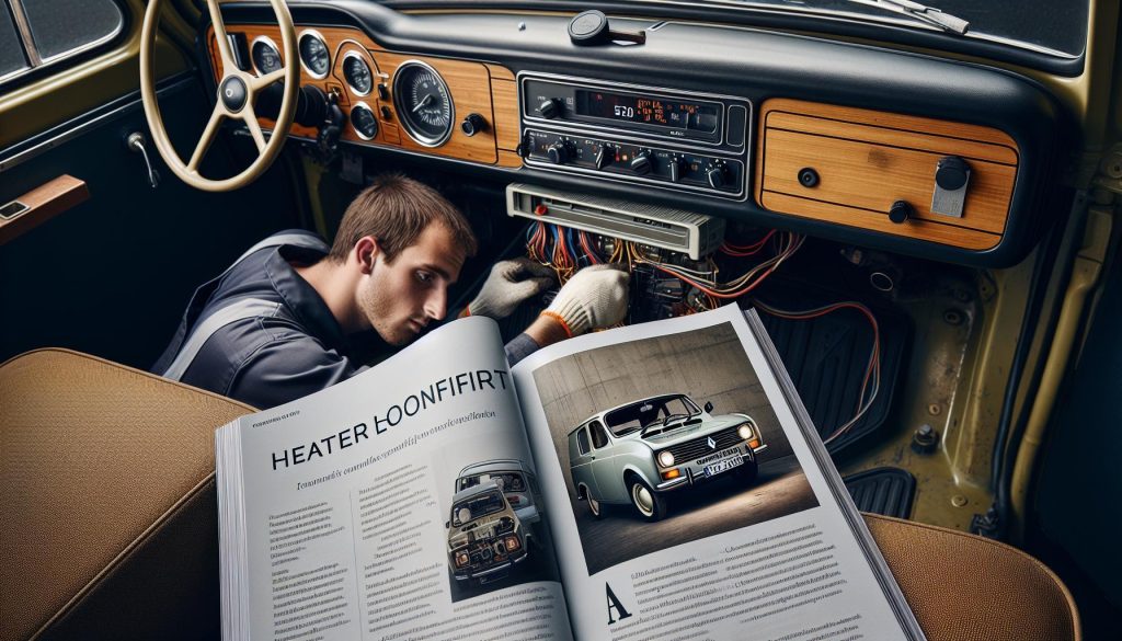 Dónde Está El Calefactor Del Renault 520 Confort: Ubicación