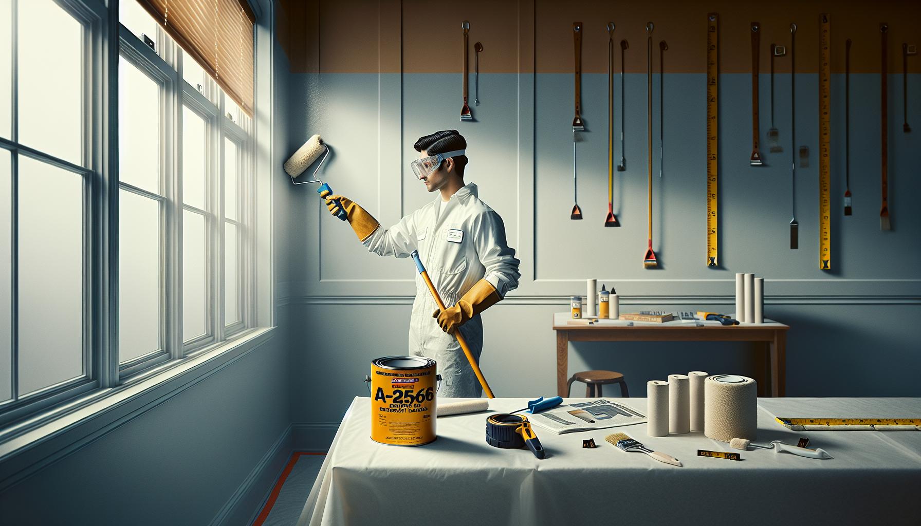 Cómo aplicar la pintura A-2566-DE correctamente