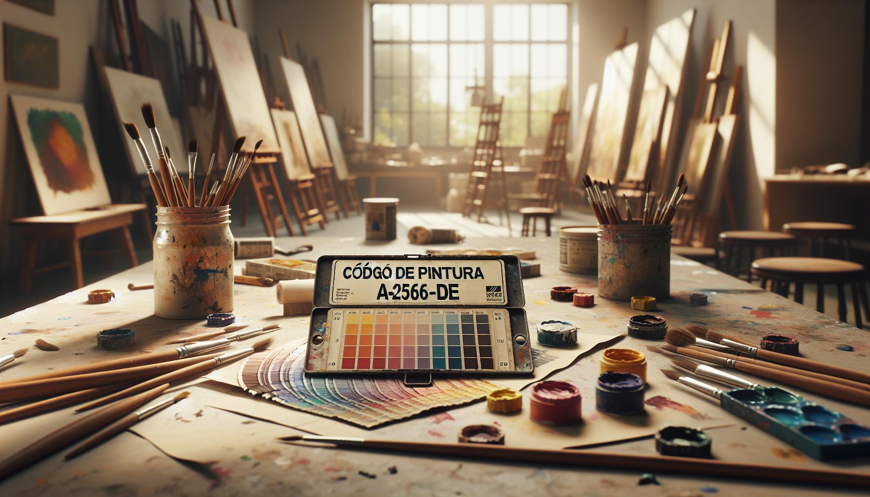 Código de pintura A-2566-DE: ¿Qué significa?