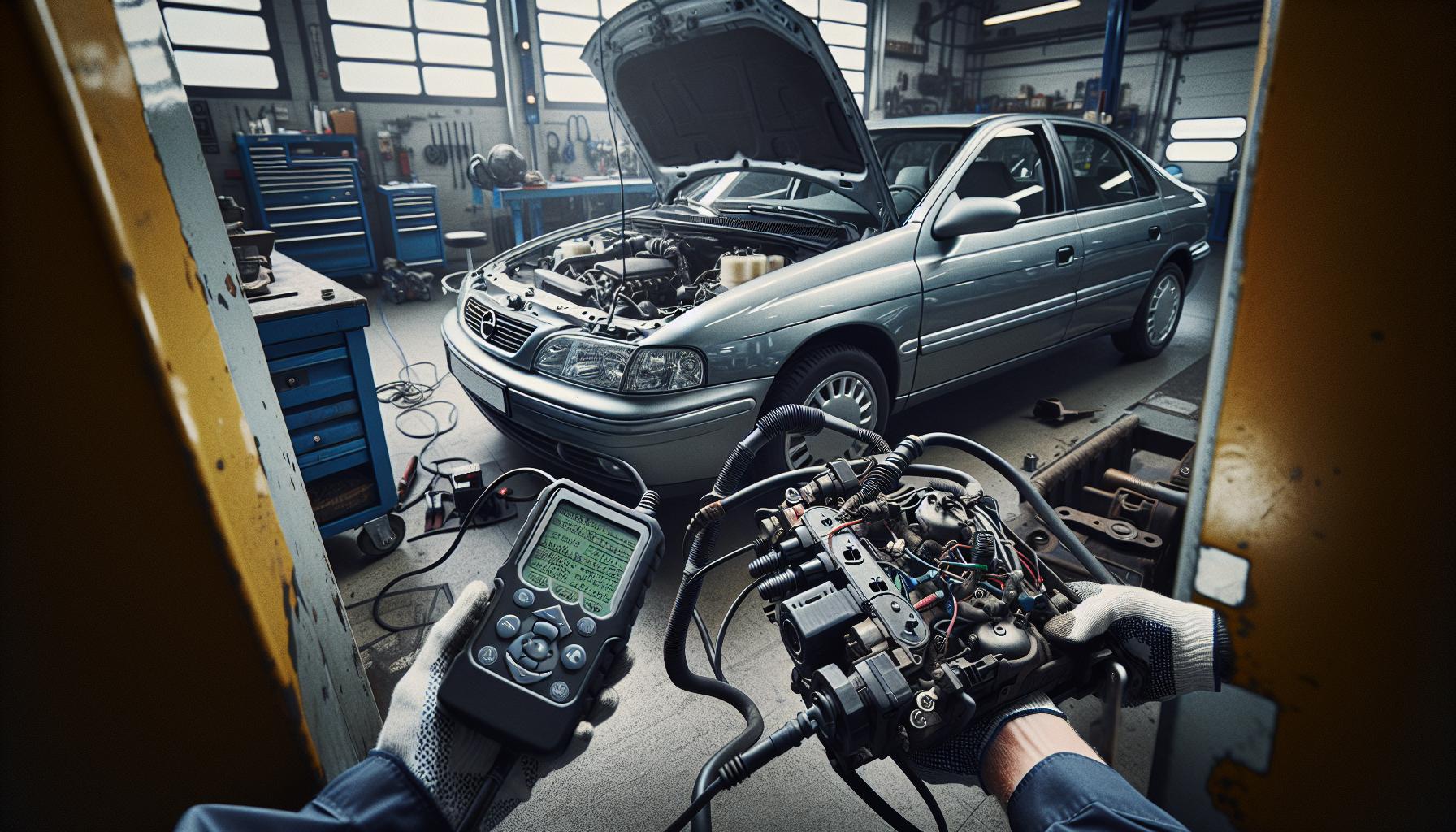 Identificación de fallos comunes en el ABS del Opel Vectra 1999