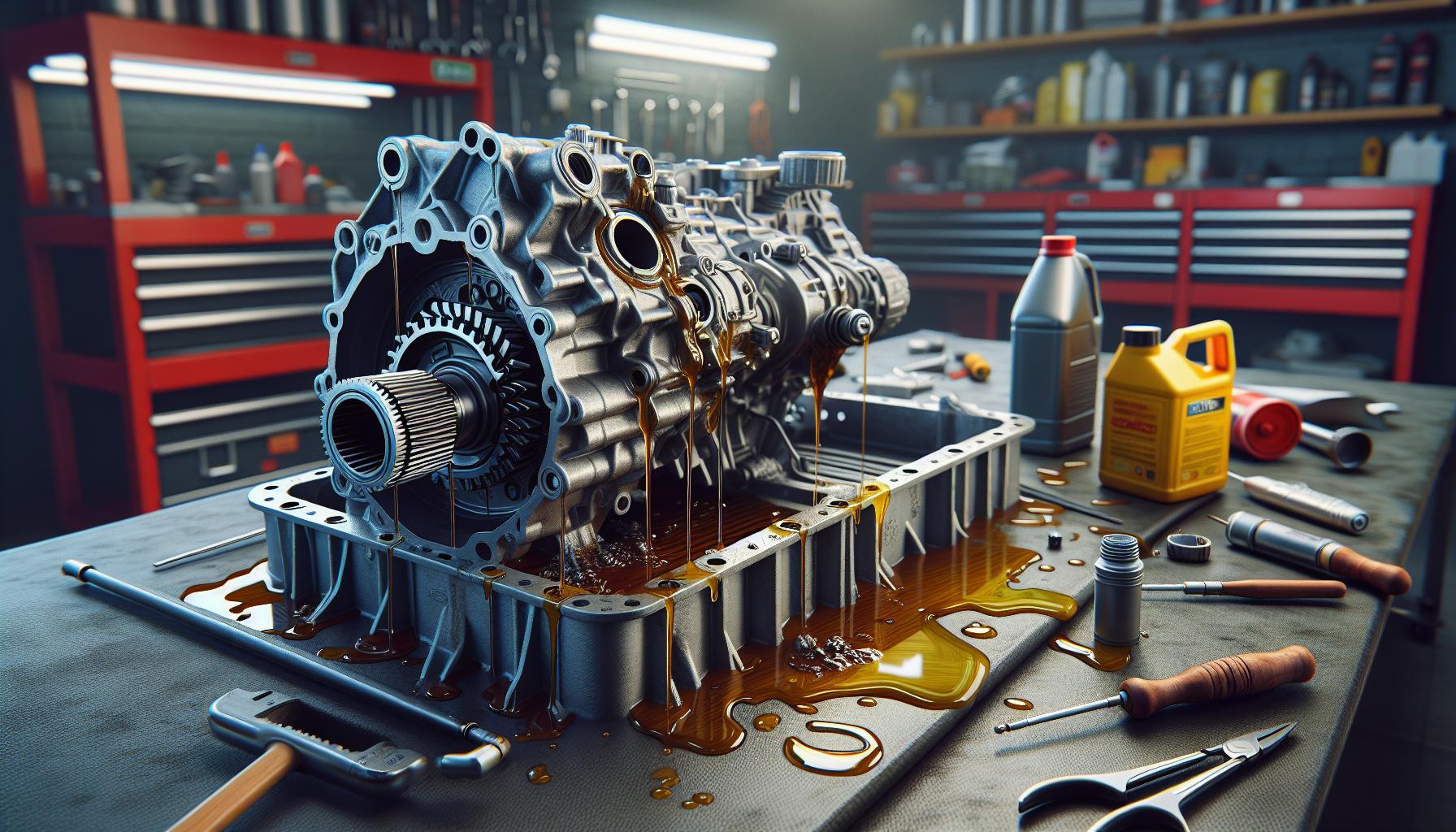 Síntomas de Aceite de Caja de Cambios Dañado