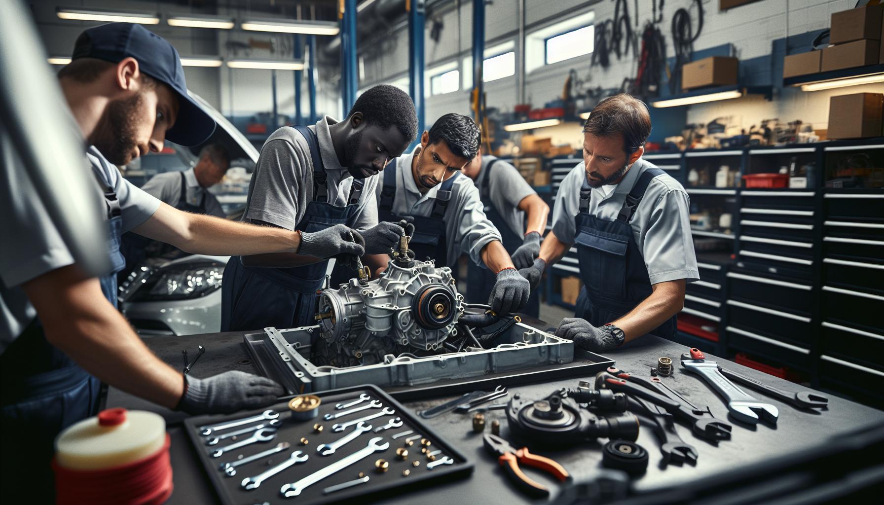 Reparación de la Bomba de Refrigerante