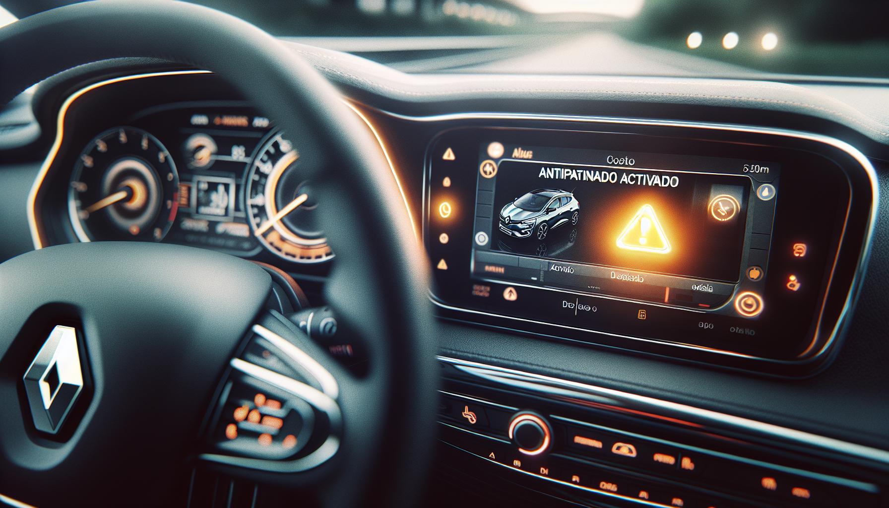 Antipatinado Activado Renault Megane No Arranca: Arreglo