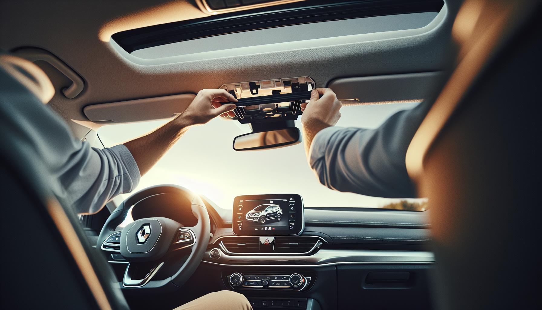 Pasos para Reemplazar el Parasol del Renault Koleos