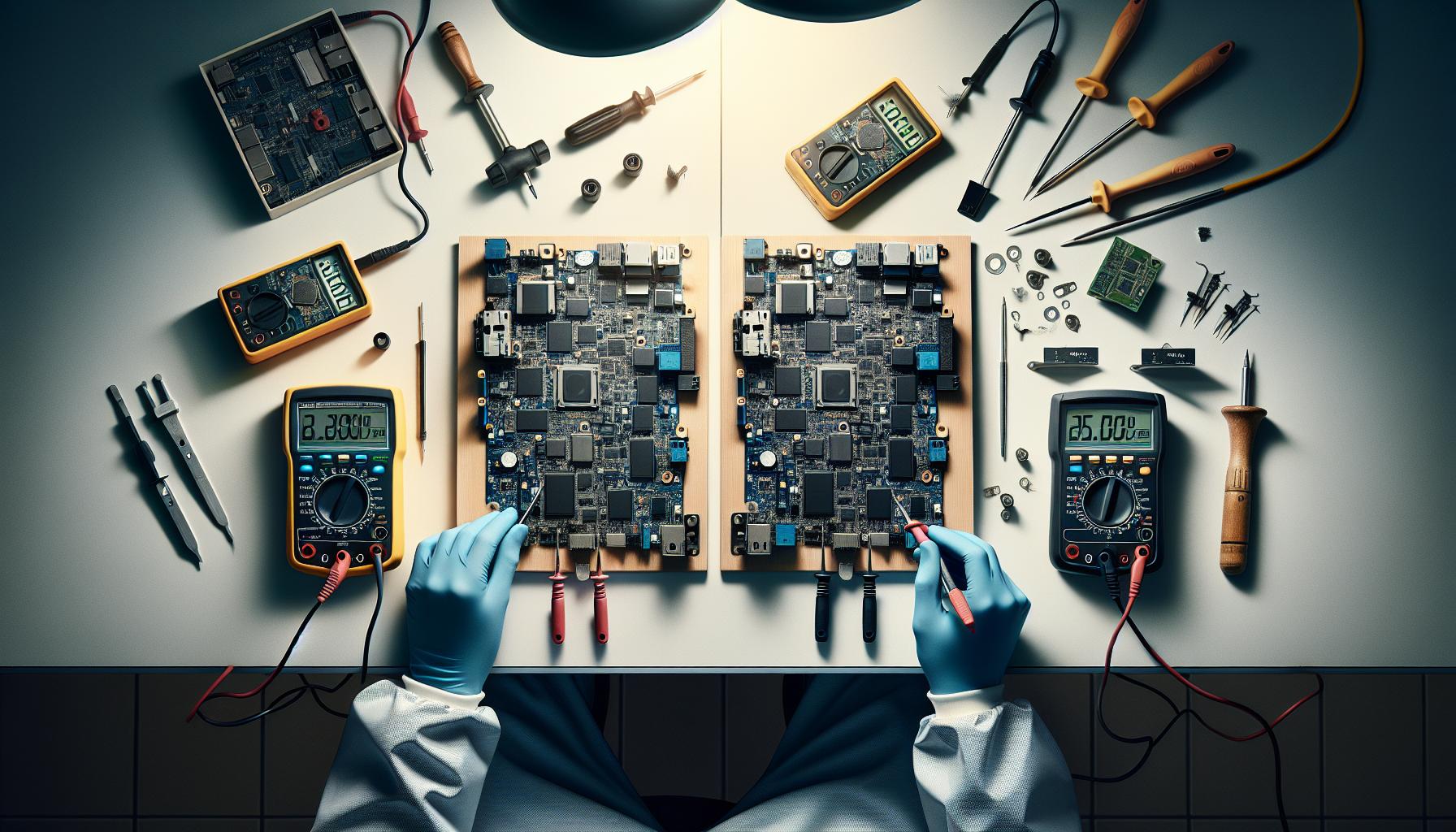 Diferencias entre modelos Megane en la reparación de tarjetas