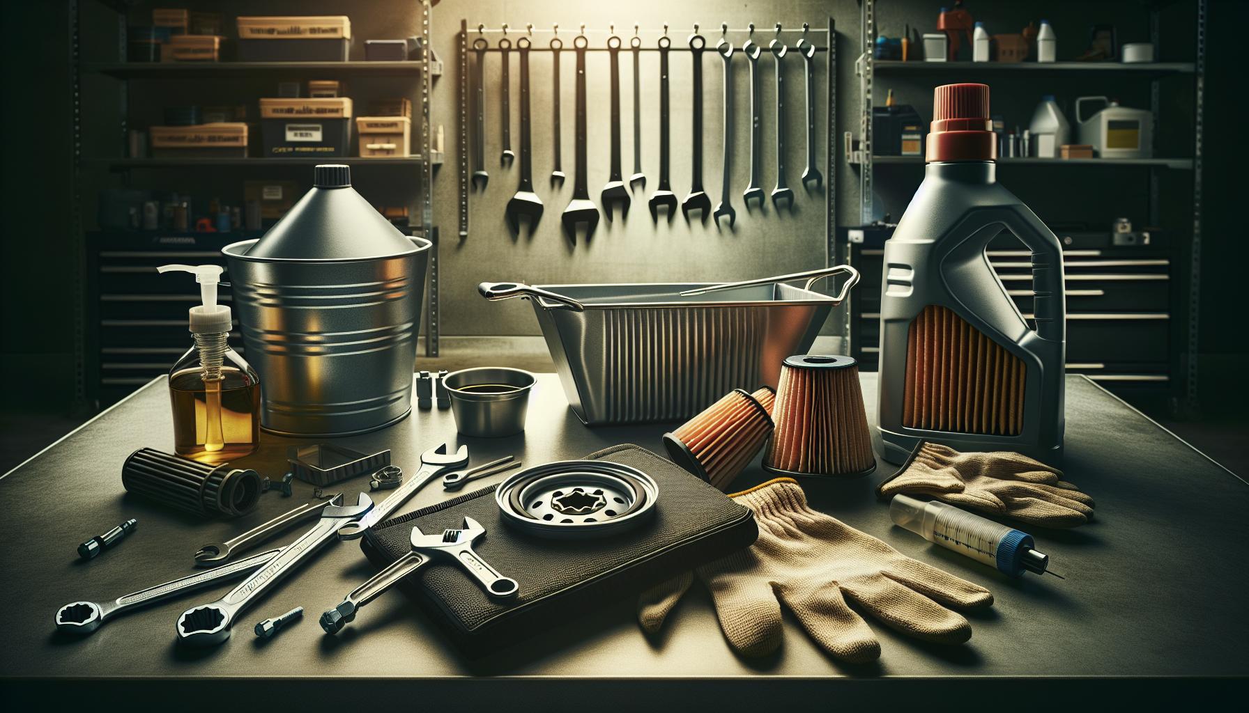 Herramientas necesarias para el cambio de aceite