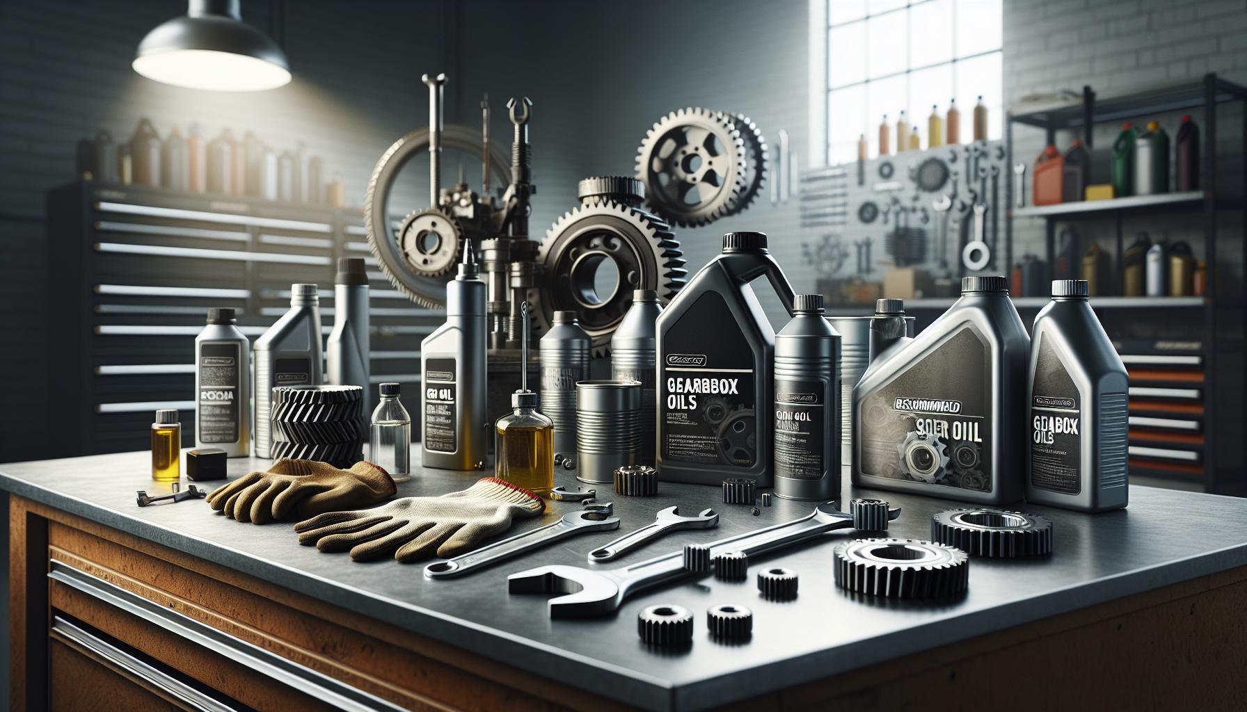 Tipos de aceite de caja de cambios recomendados