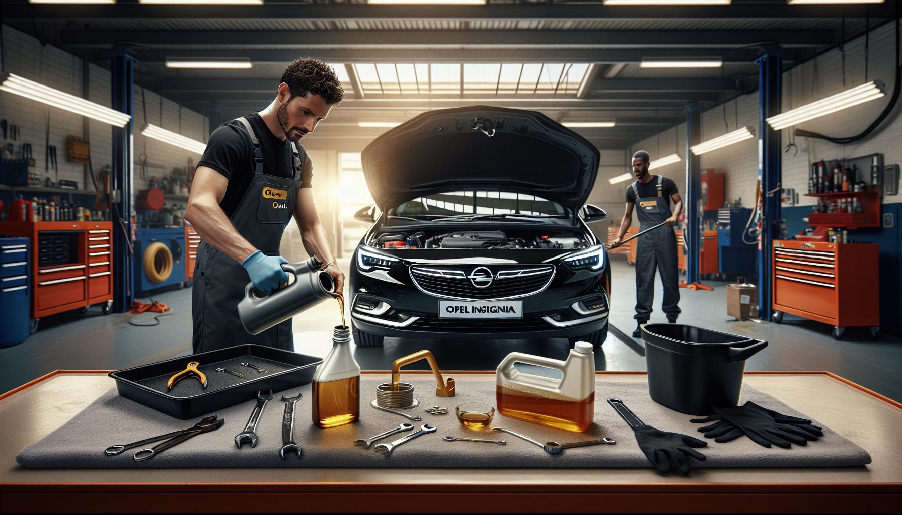 Cambiar Aceite en Opel Insignia: Herramientas Necesarias