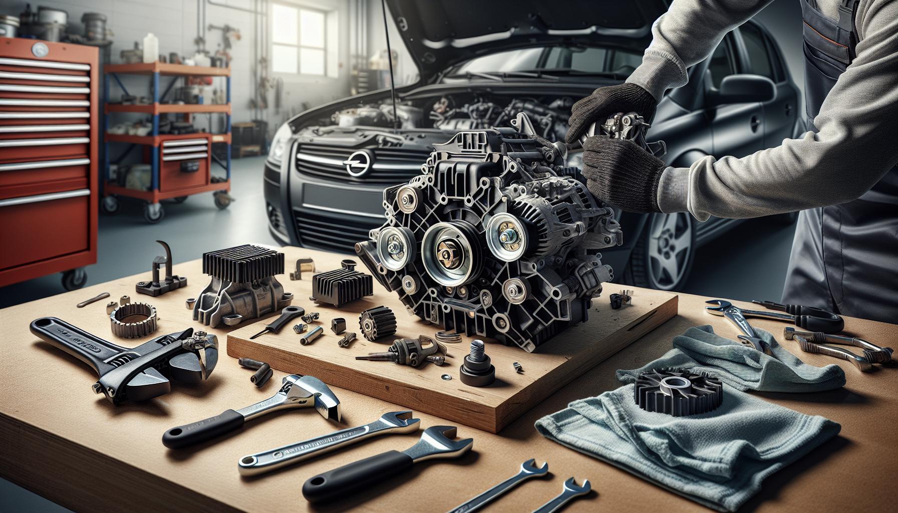 Guía Completa para Cambiar el Alternador en Opel Zafira