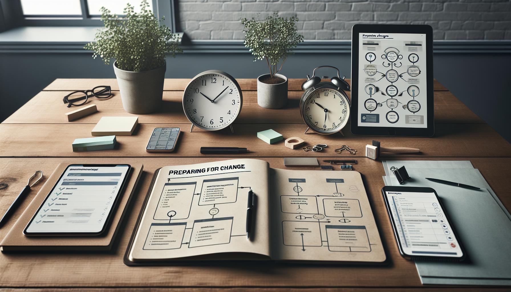 Pasos previos antes de comenzar el cambio