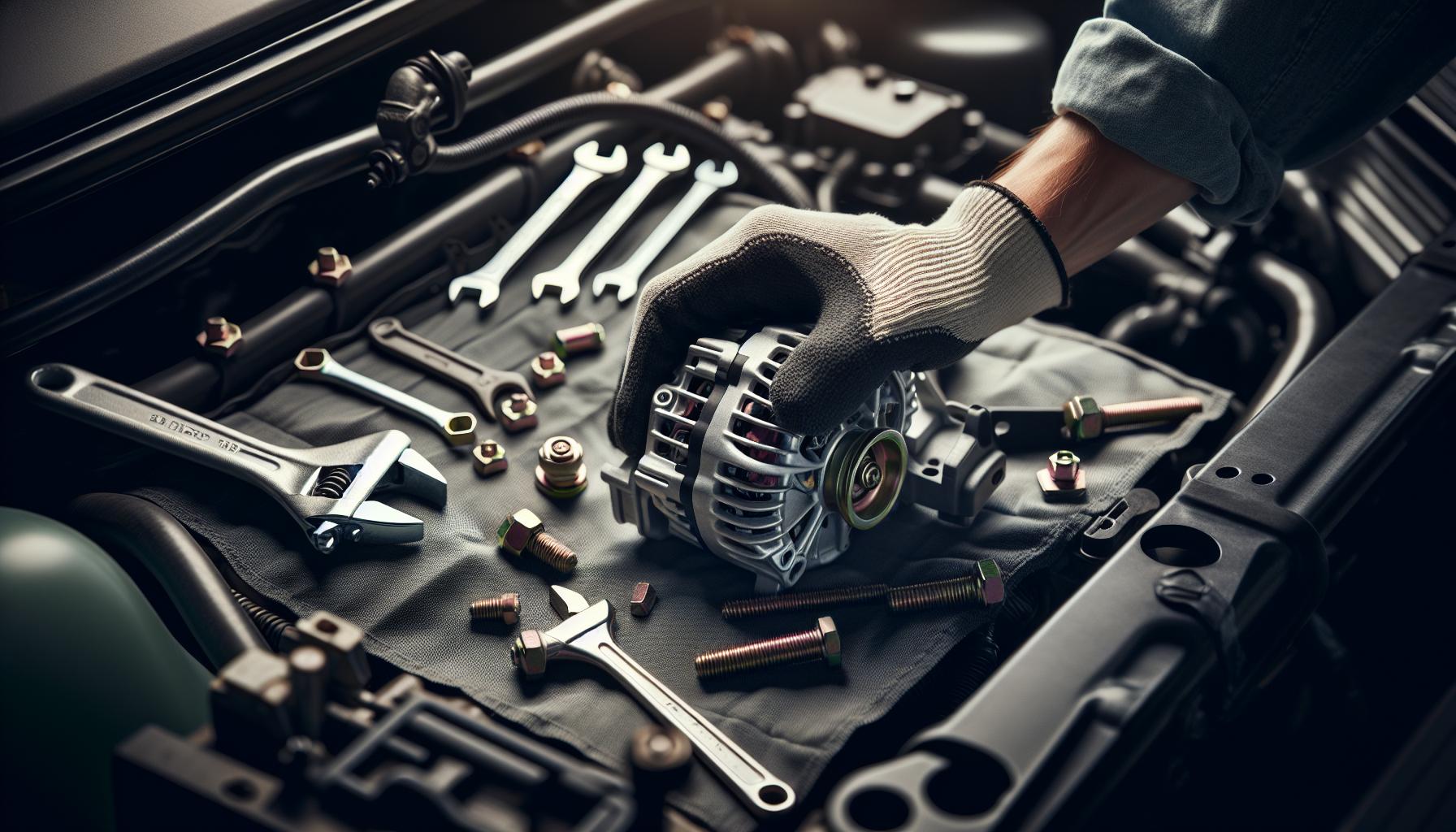 Retirar el alternador: guía paso a paso