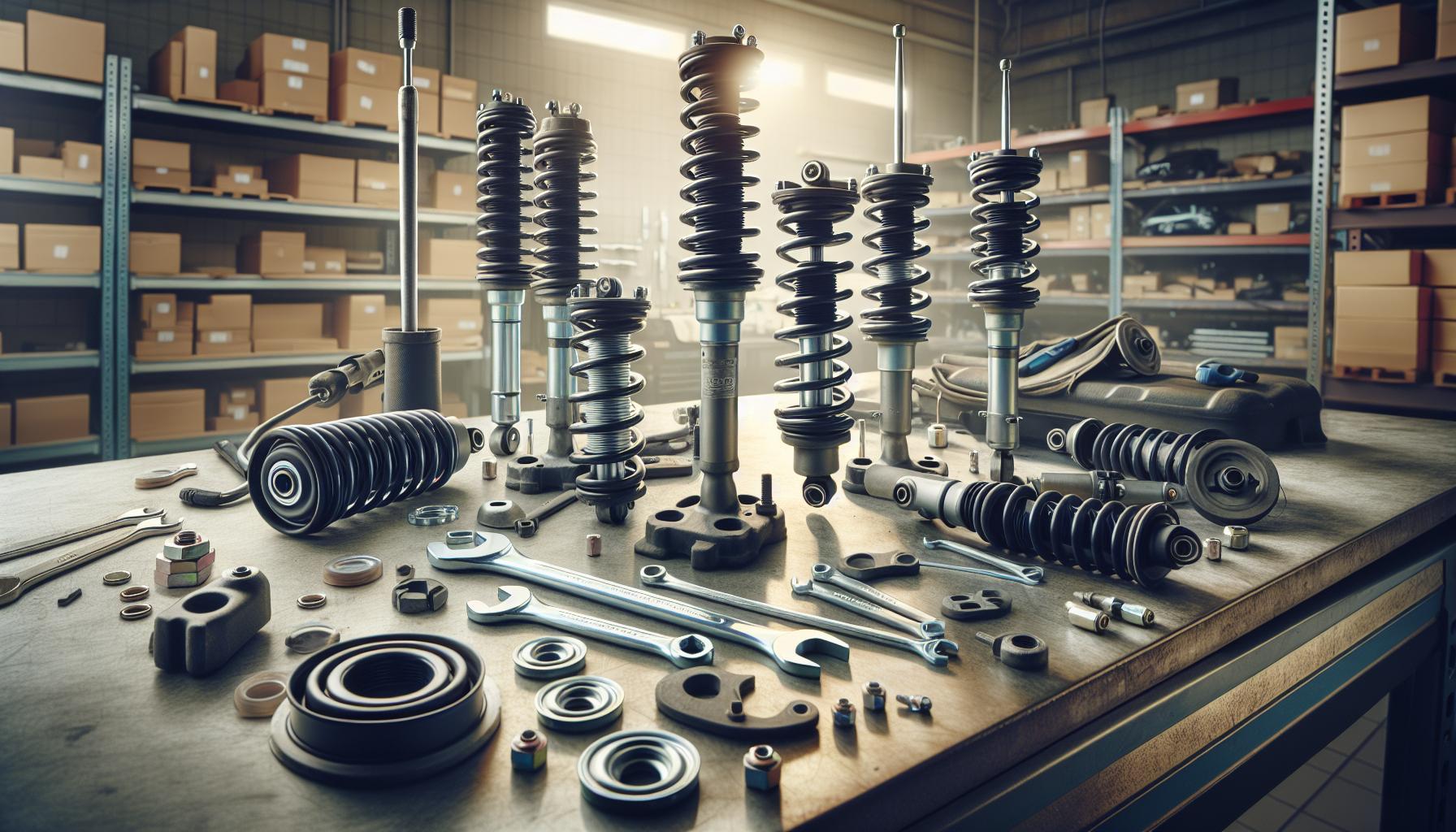 Partes y costos asociados al cambio de amortiguadores