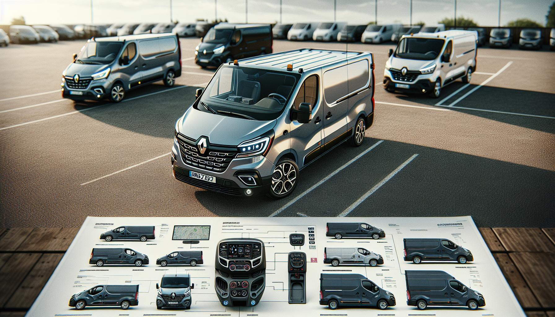 Modelos de Renault Trafic y sus especificaciones