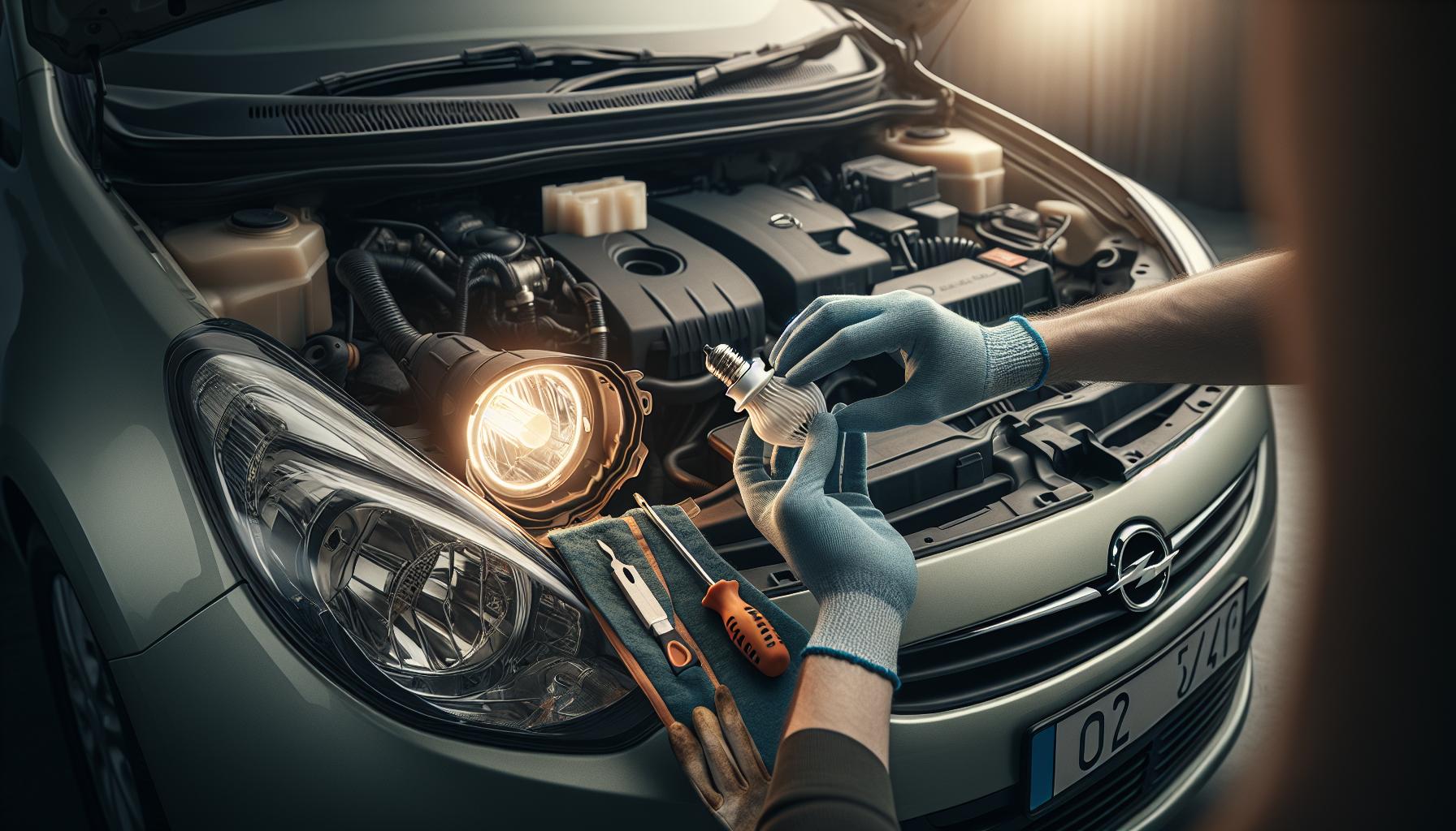 Cambiar Bombilla en Opel Meriva: Herramientas Necesarias