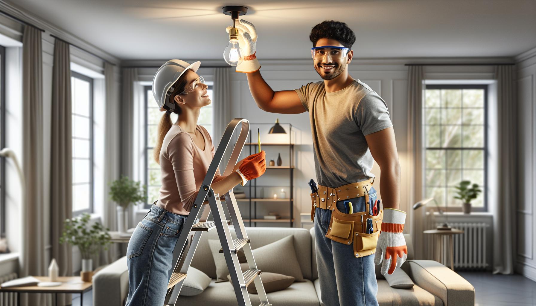 Consejos de Seguridad al Cambiar Bombillas