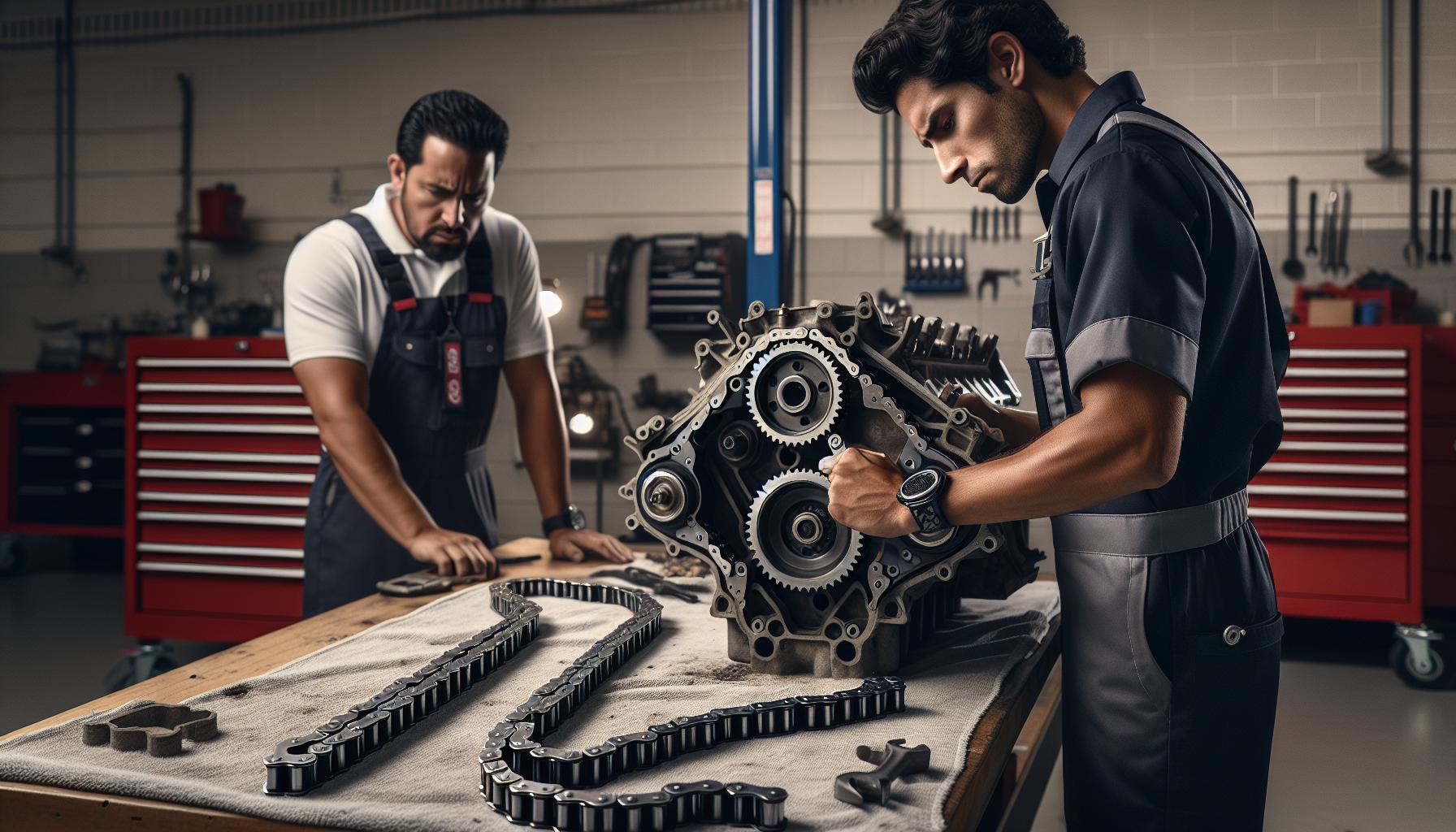 Síntomas de una Cadena de Distribución Dañada