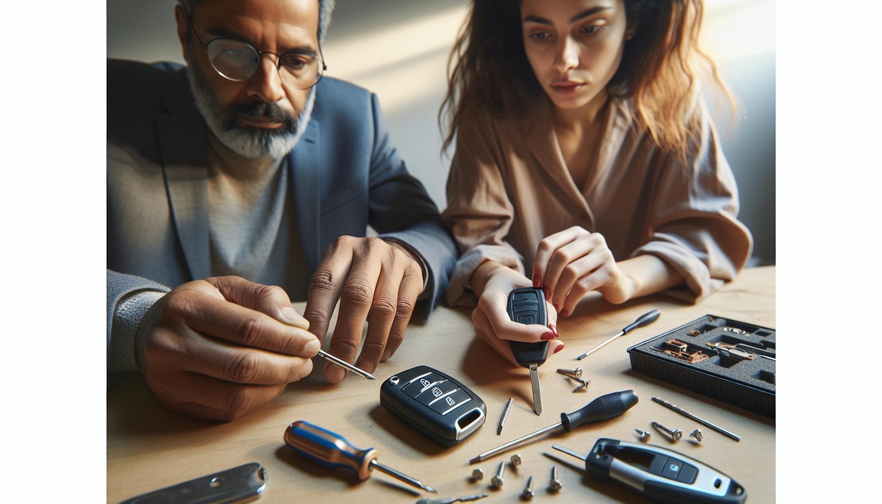 Pasos para Cambiar la Carcasa de Llave