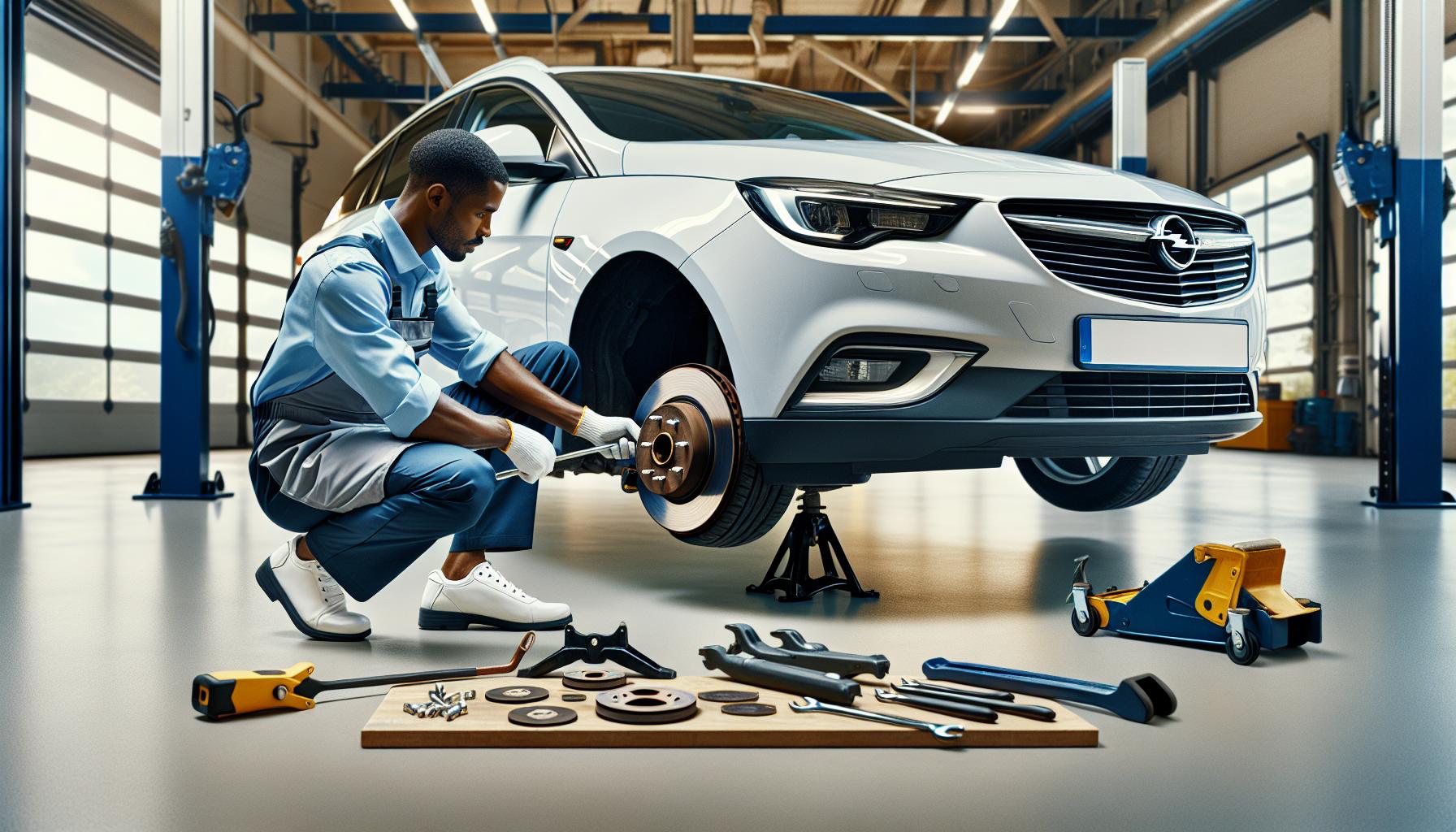 Paso a Paso para Cambiar Discos en Opel Insignia