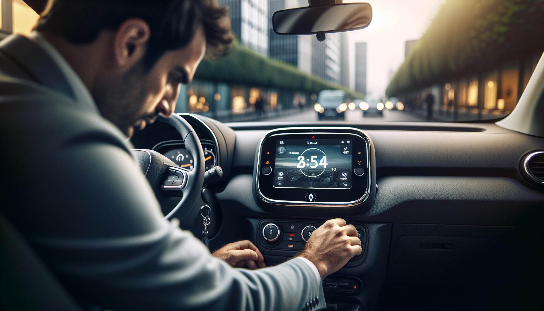 Cambiar Hora Renault Kangoo: Ajuste en 2 Minutos