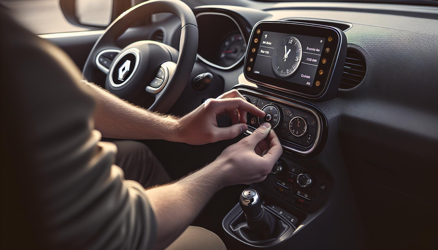 Cambiar la Hora en Renault Kangoo: Guía Pasoa Paso