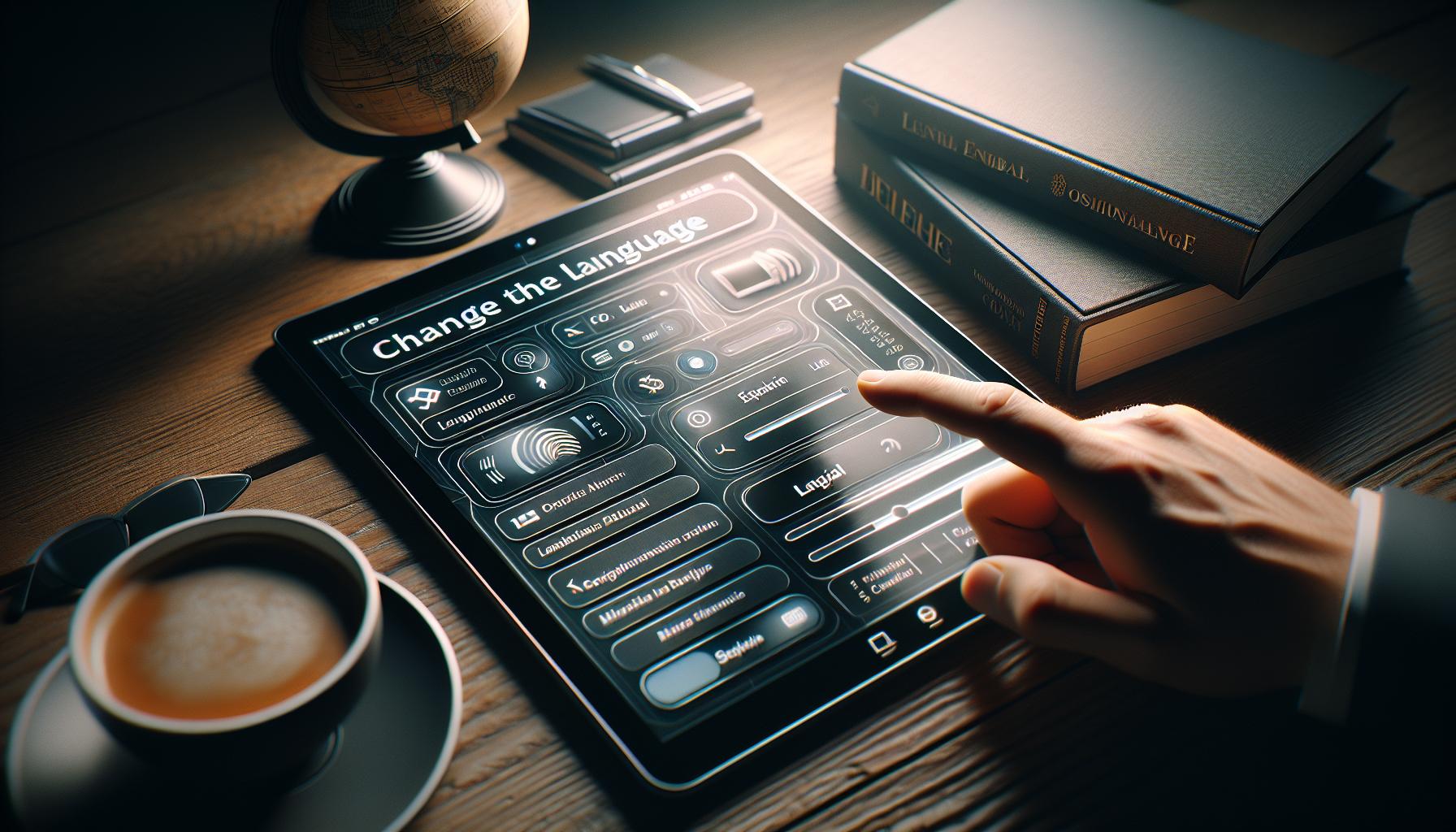 Instrucciones paso a paso para cambiar el idioma