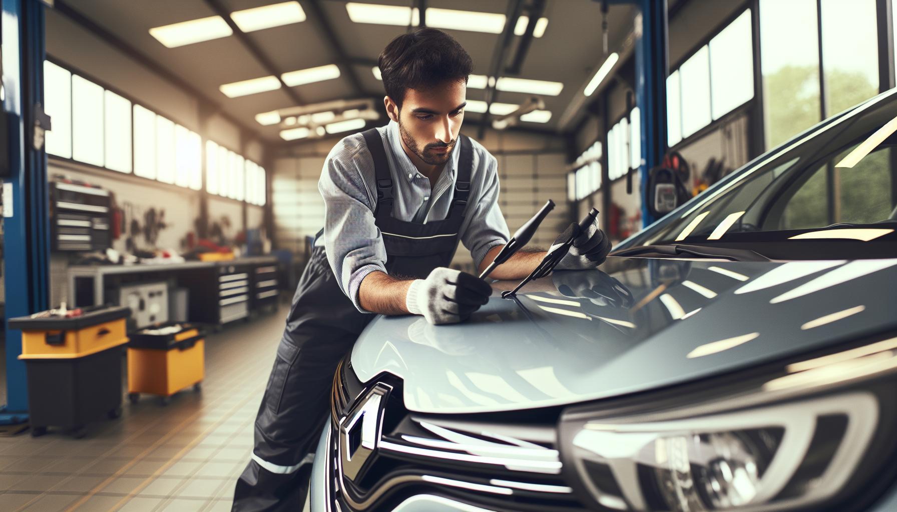 Solucionar problemas con limpiaparabrisas Renault