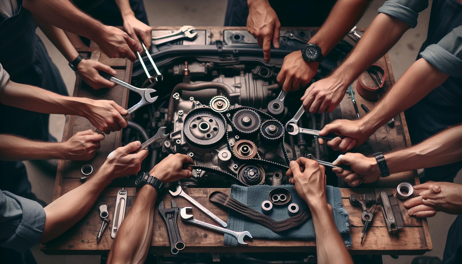 Paso a paso: Cómo realizar el cambio de correa de distribución