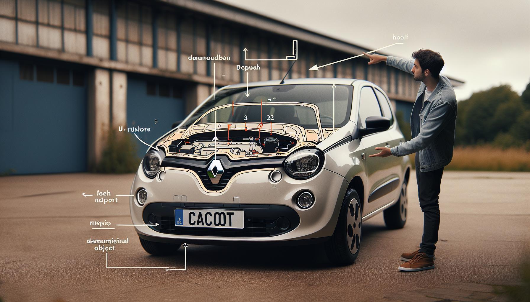 Cómo Identificar el Capot del Renault Twingo