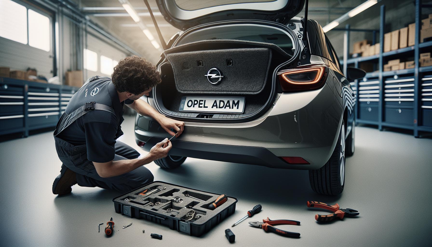 Cómo Abrir Maletero de Opel Adam: Métodos Efectivos 3 Reparación de la cerradura del maletero de Opel Adam