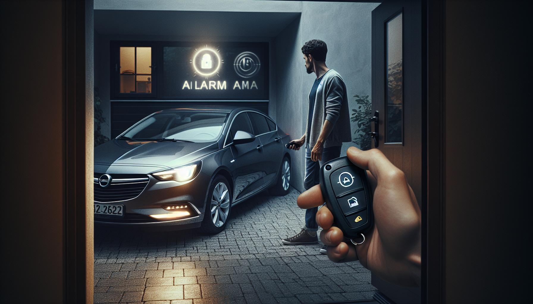 Cómo funciona la alarma del Opel Vectra