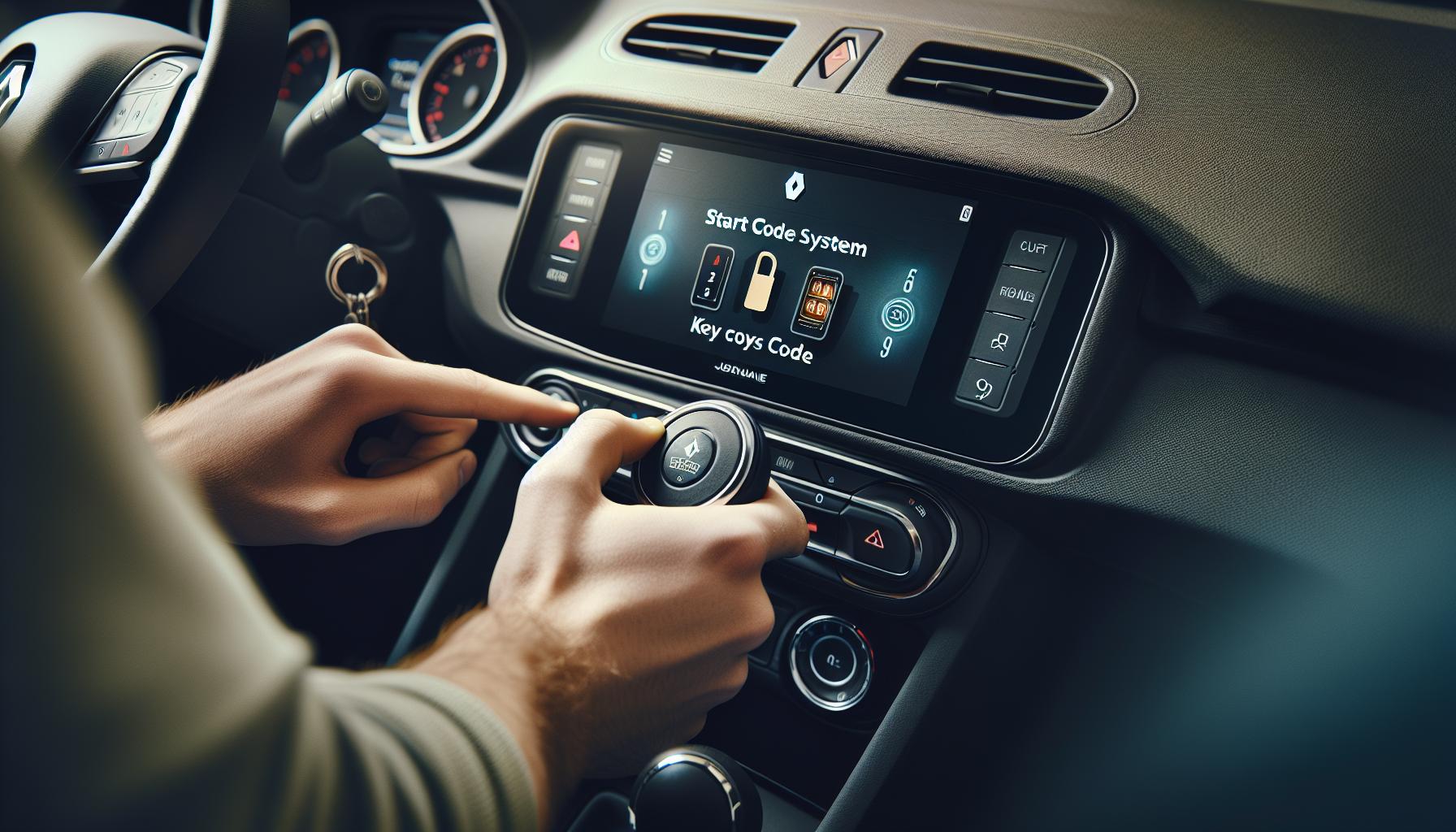 Cómo funciona el código de arranque en Renault Megane