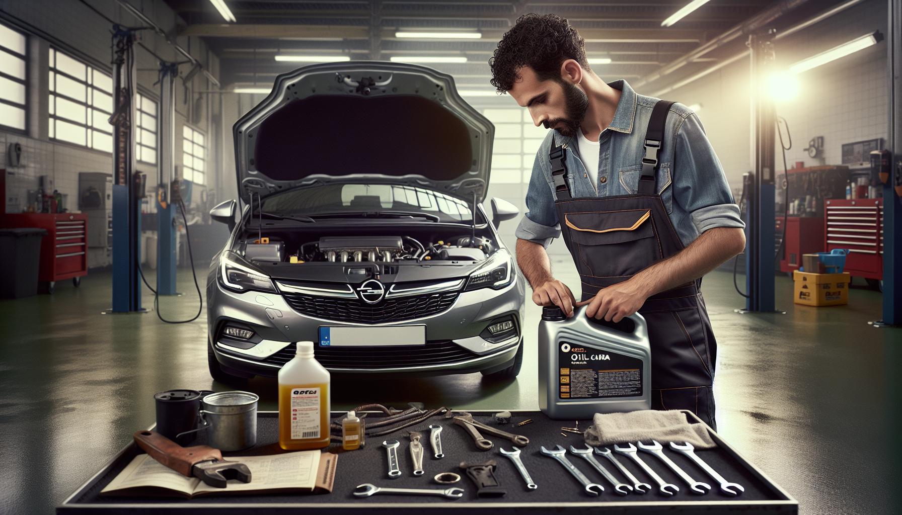 Paso a paso: cambio de aceite hidráulico en Opel Astra