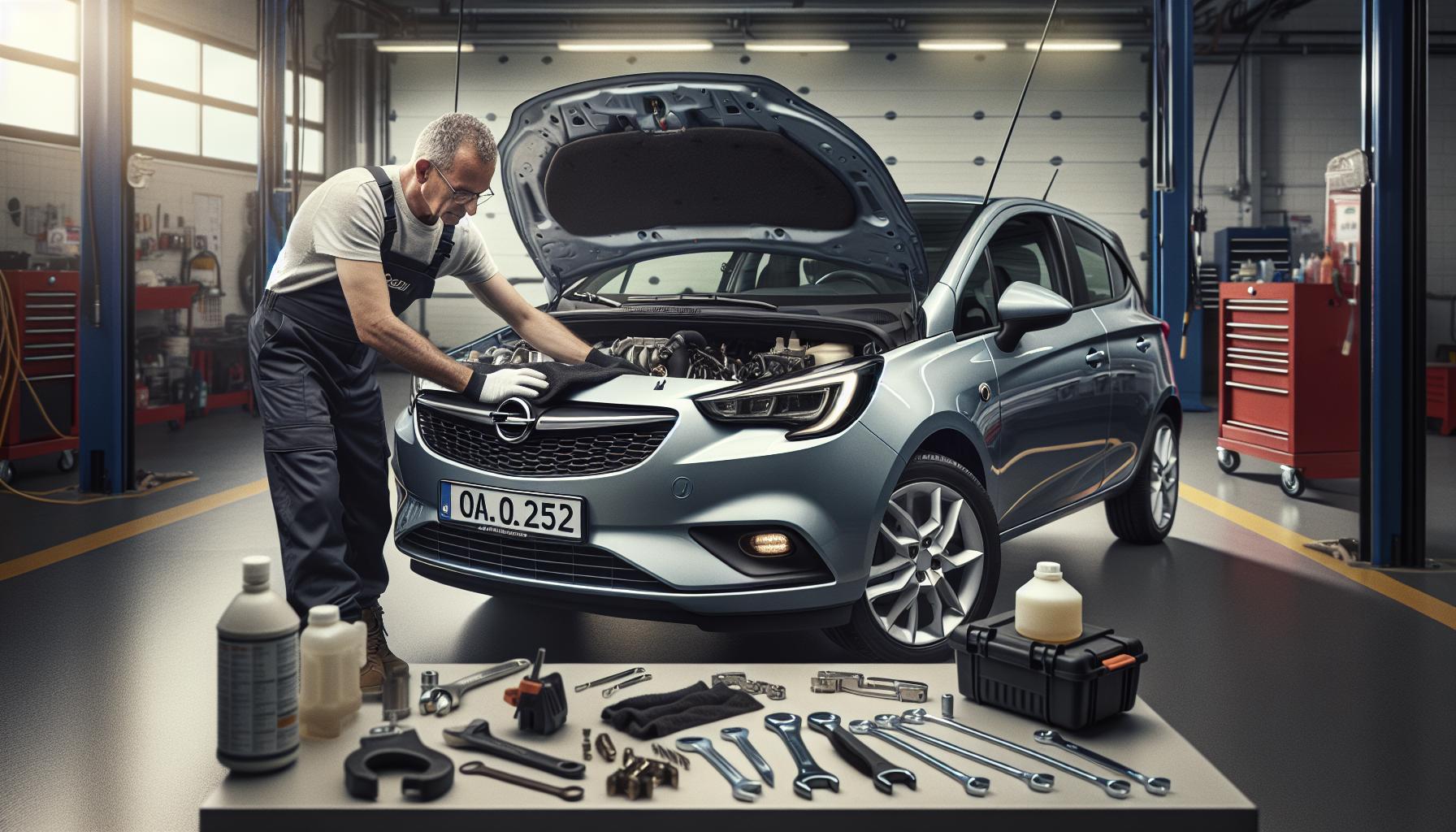 Paso a paso: cambiar el filtro de combustible en Opel Corsa 1.3