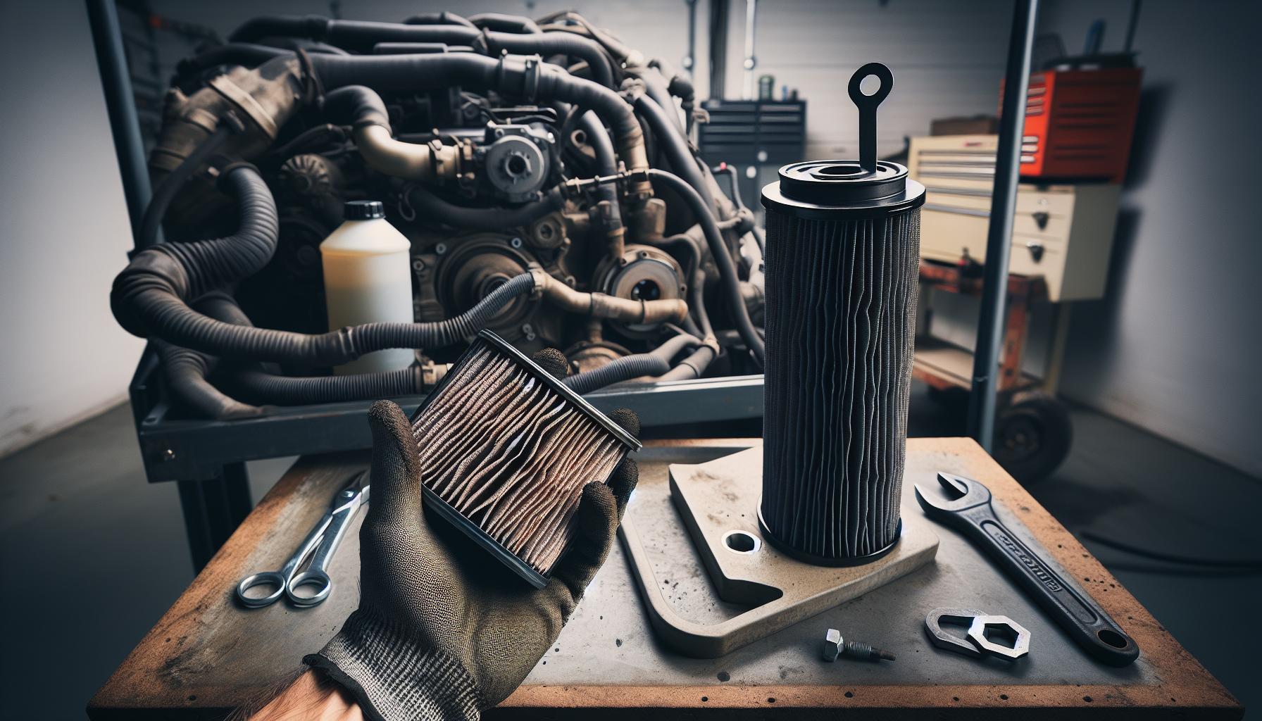 Cómo identificar el momento de cambiar el filtro de gasoil