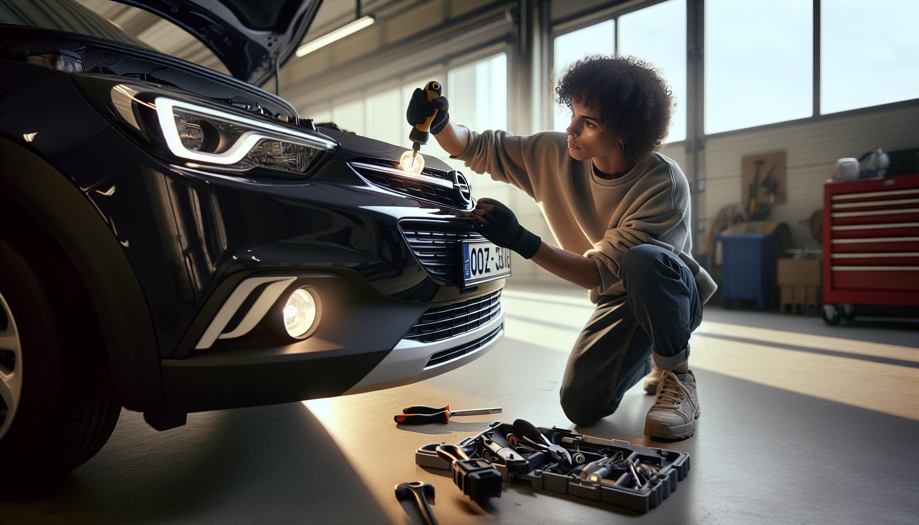 Paso a Paso: Cambio de Luces Delanteras en Opel Tigra