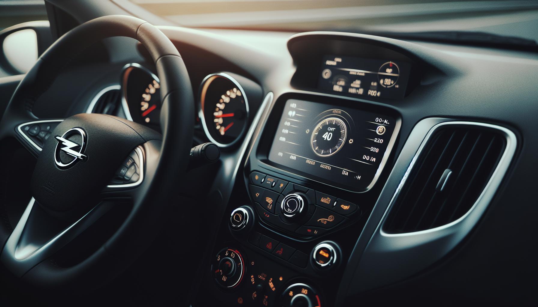 Cómo identificar la luz del reloj del Opel Corsa