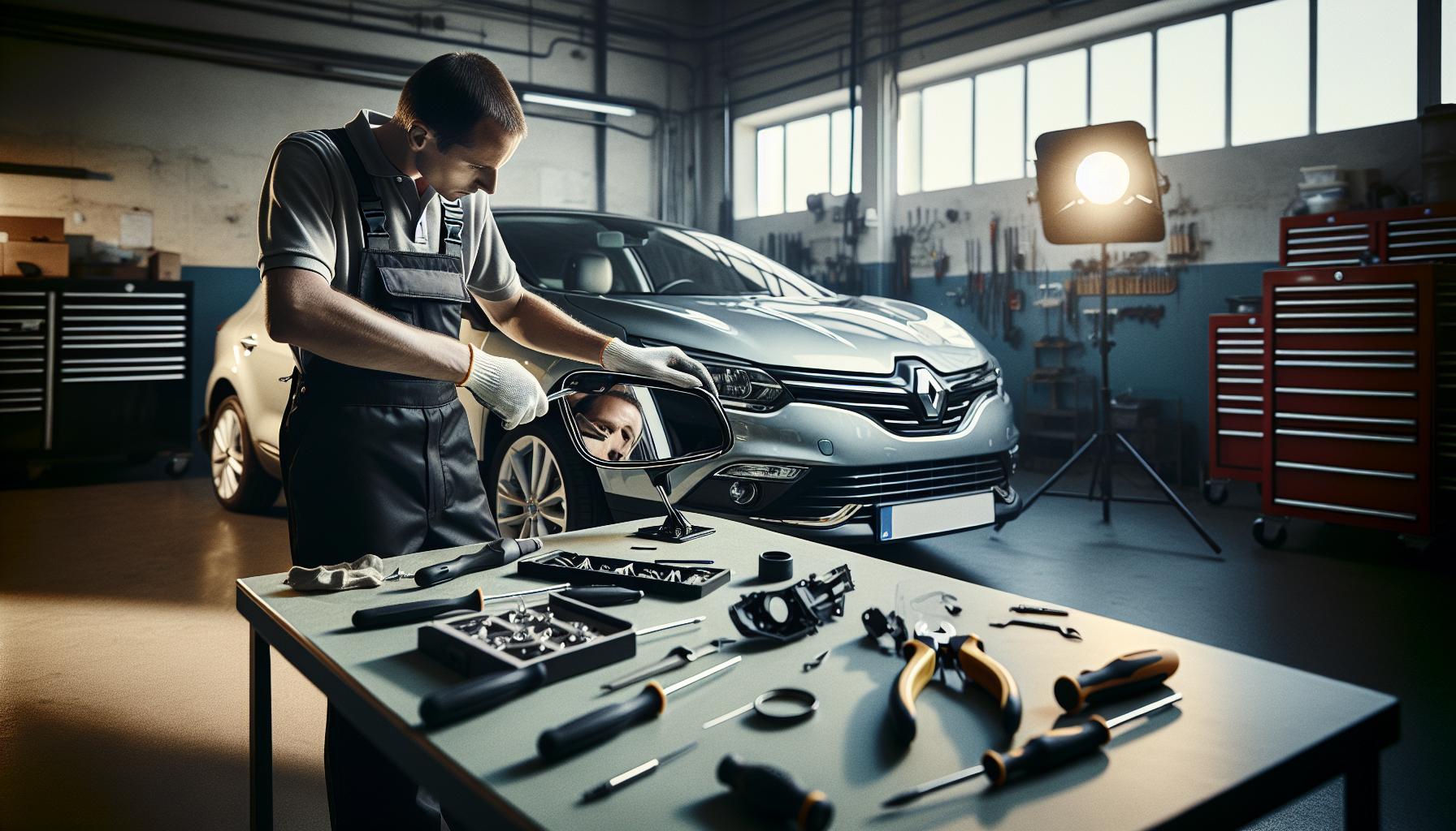 Paso a paso: Cambiar el retrovisor en el Renault Laguna 3