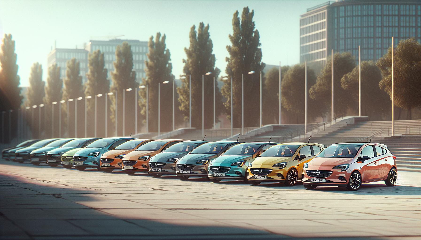 Diferencias entre modelos de Opel Corsa