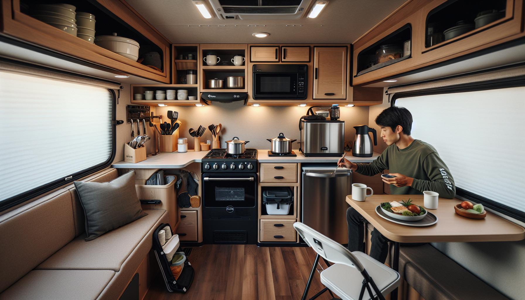 Opciones de Cocina en tu Camper