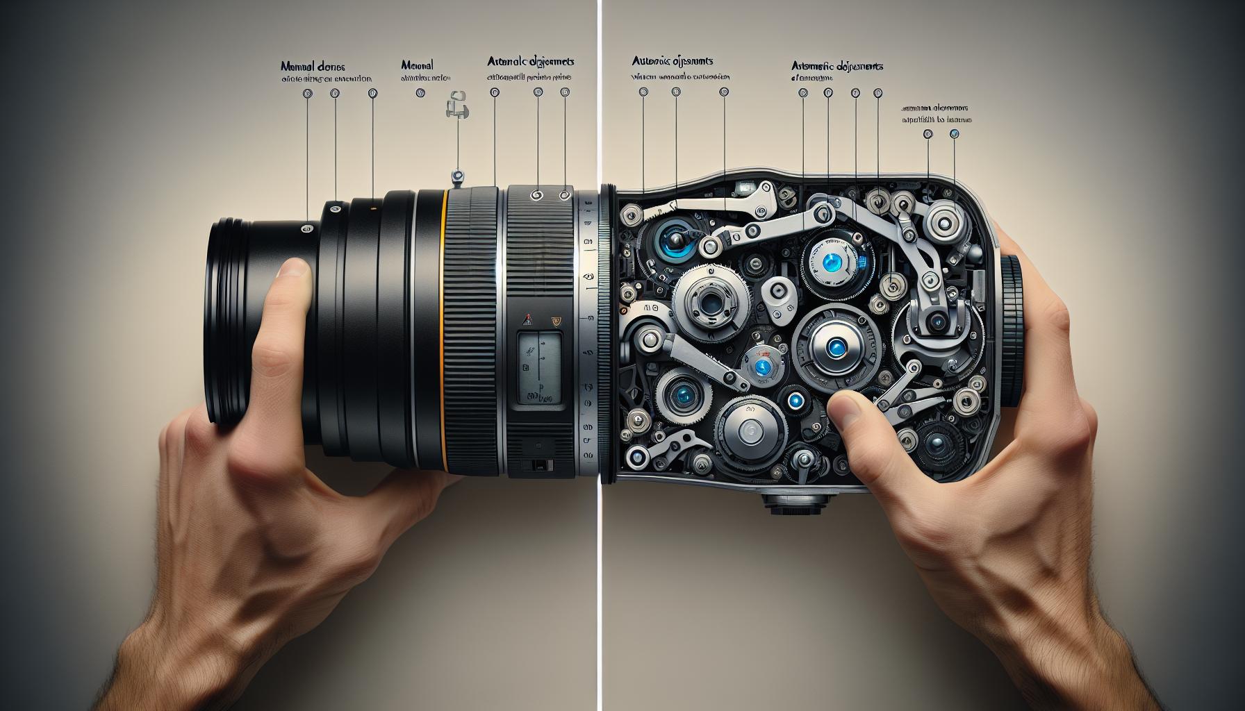 Diferencias entre ajustes manuales y automáticos
