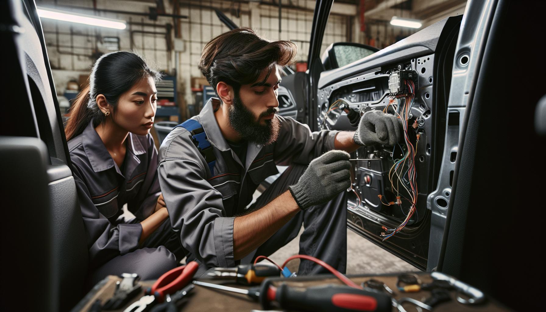 Paso a paso: Instalación del cierre centralizado