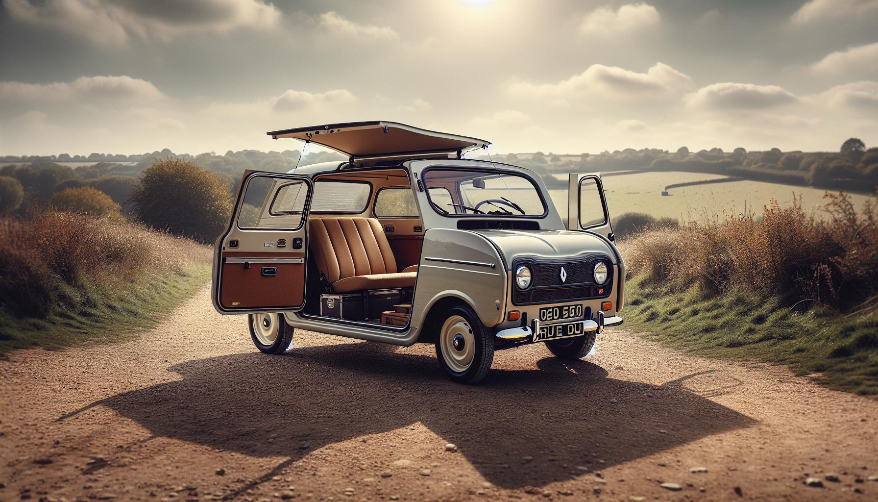 Características técnicas que destacan del Renault 4