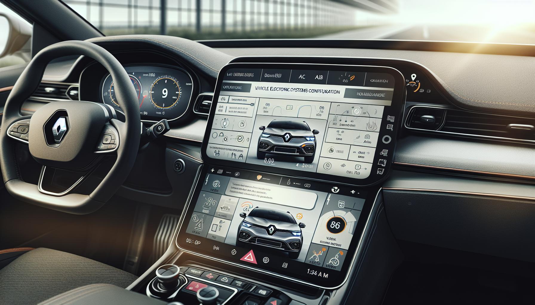 Cómo Poner El AVE A Un Renault Vel Satis: Configuración 1 Cómo Verificar La Configuración Del AVE En El Renault Vel Satis