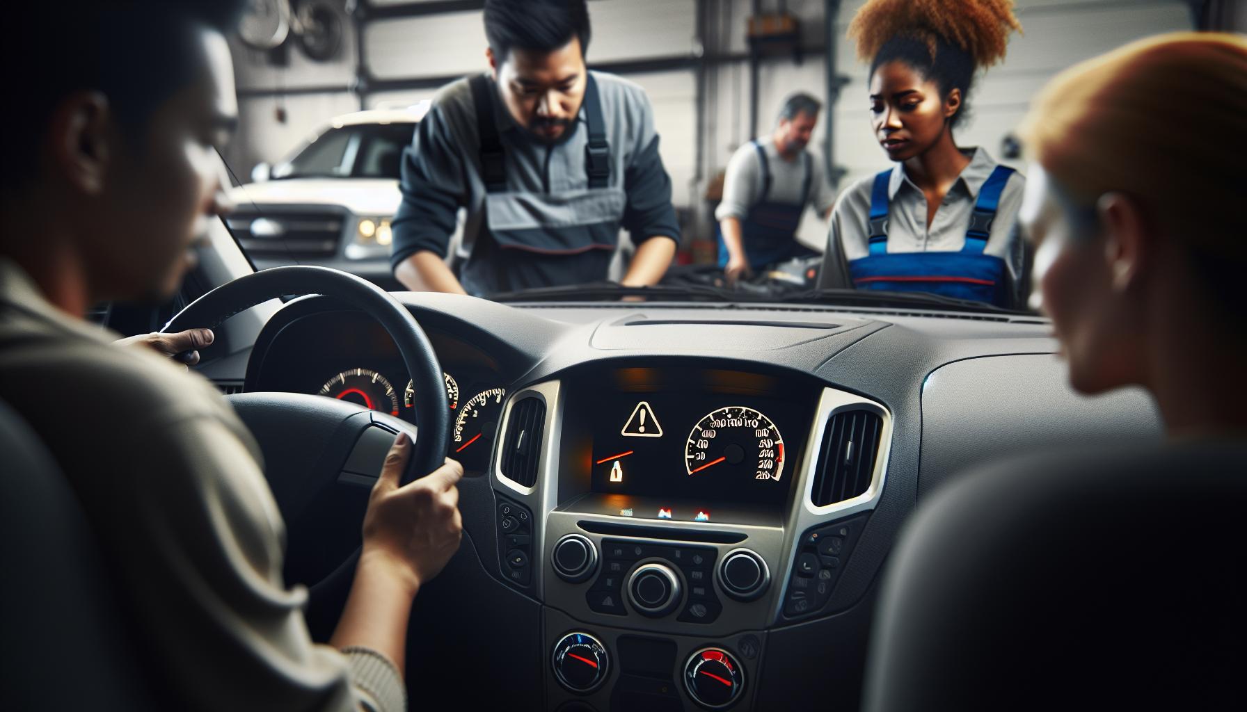 Causas comunes del chivato encendido