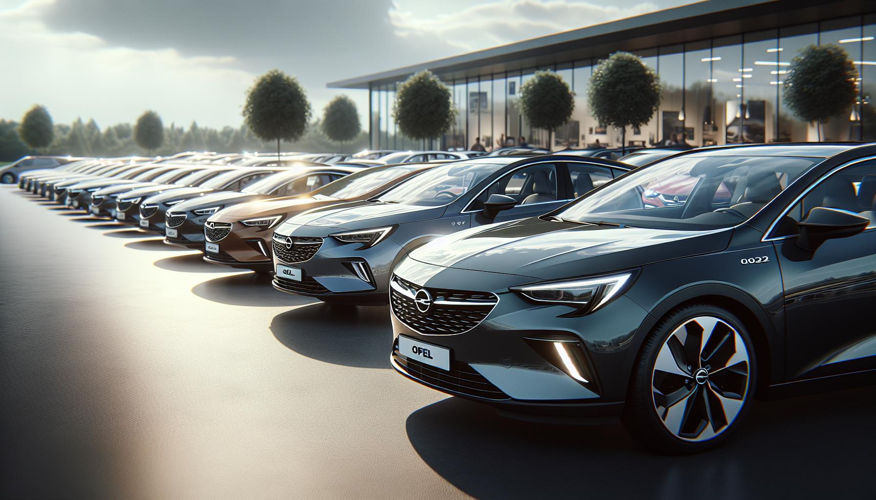 Modelos de Opel y sus especificaciones